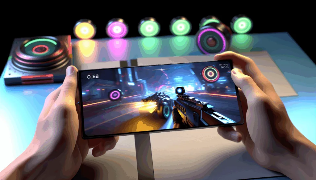 iPhone 17 Pro Max showcasing a high-performance game